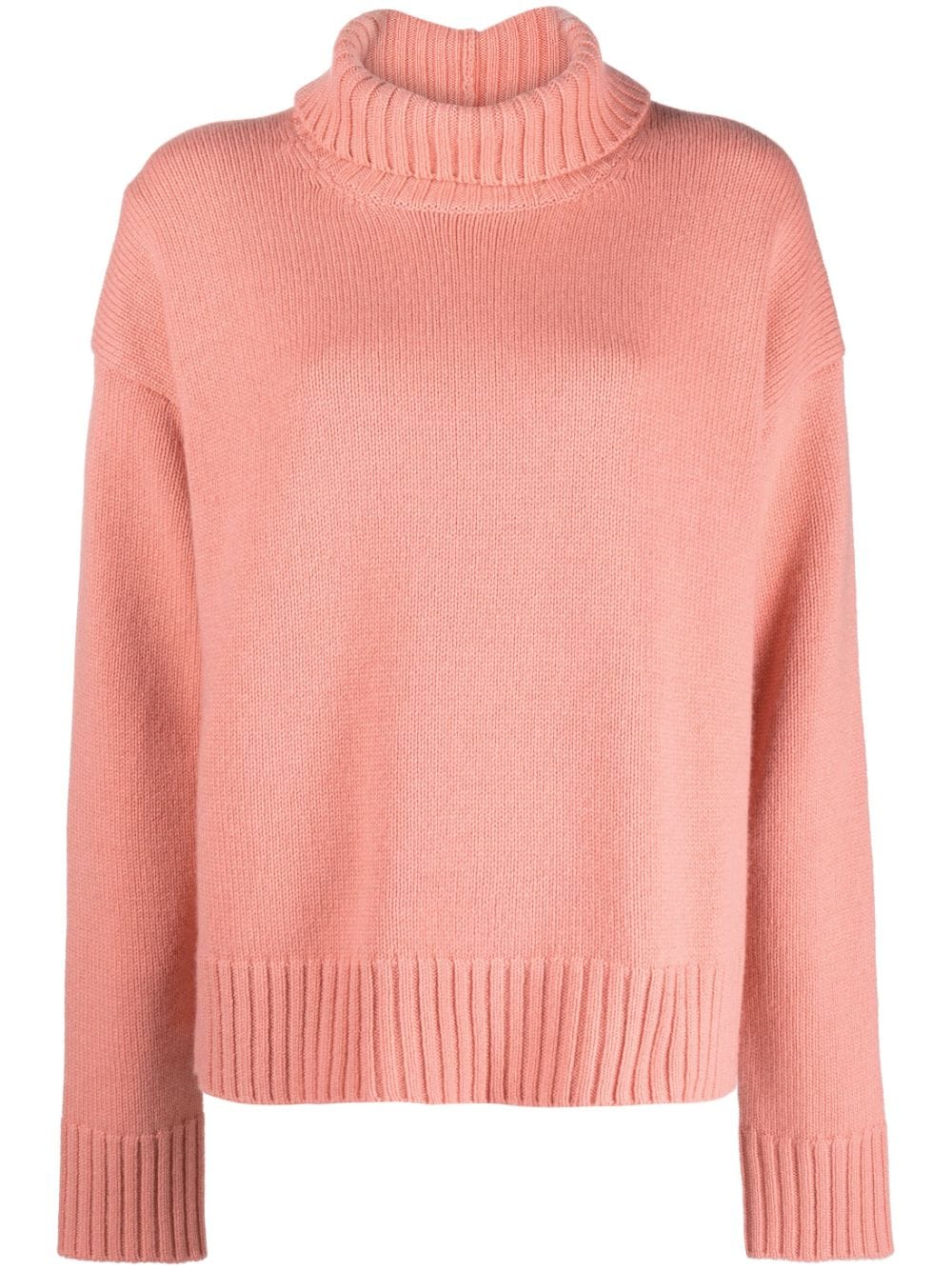 Jil Sander roll-neck loose-fit jumper - Pink von Jil Sander