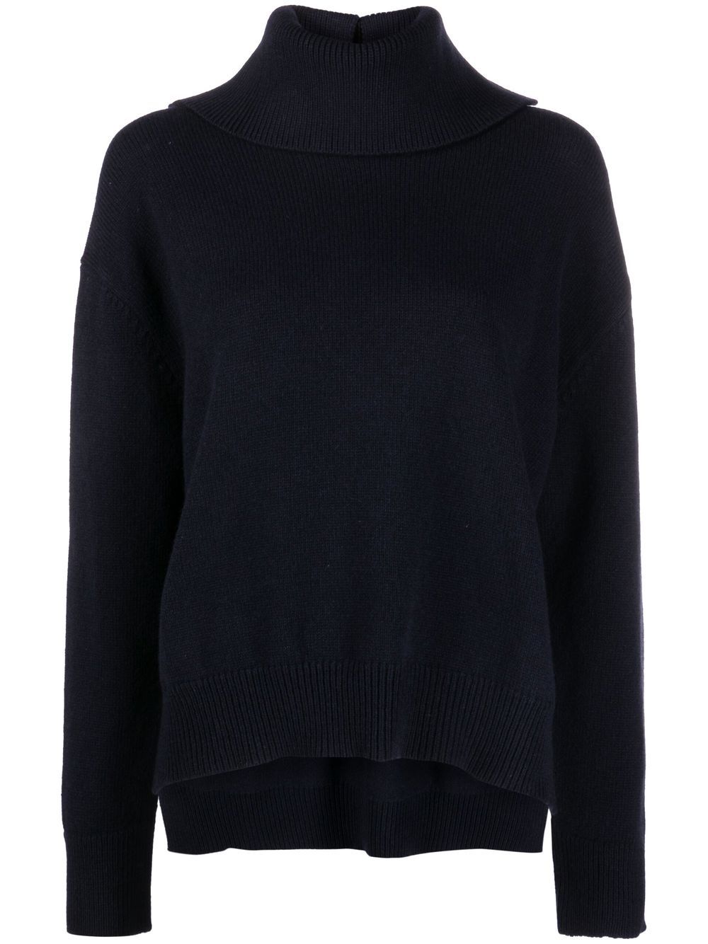 Jil Sander roll-neck wool sweater - Blue von Jil Sander