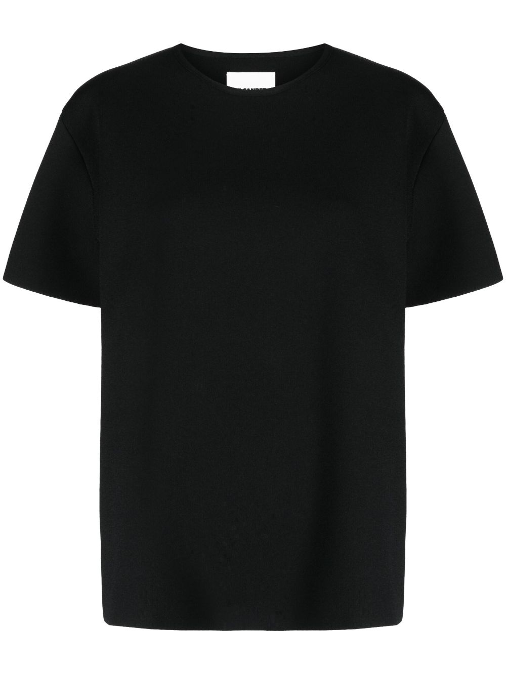 Jil Sander round-neck short-sleeved T-shirt - Black von Jil Sander