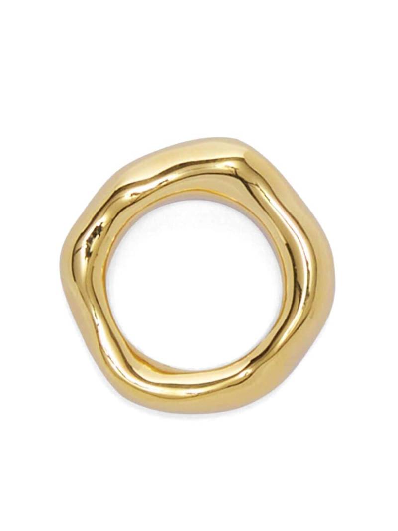 Jil Sander sculpted design ring - Gold von Jil Sander
