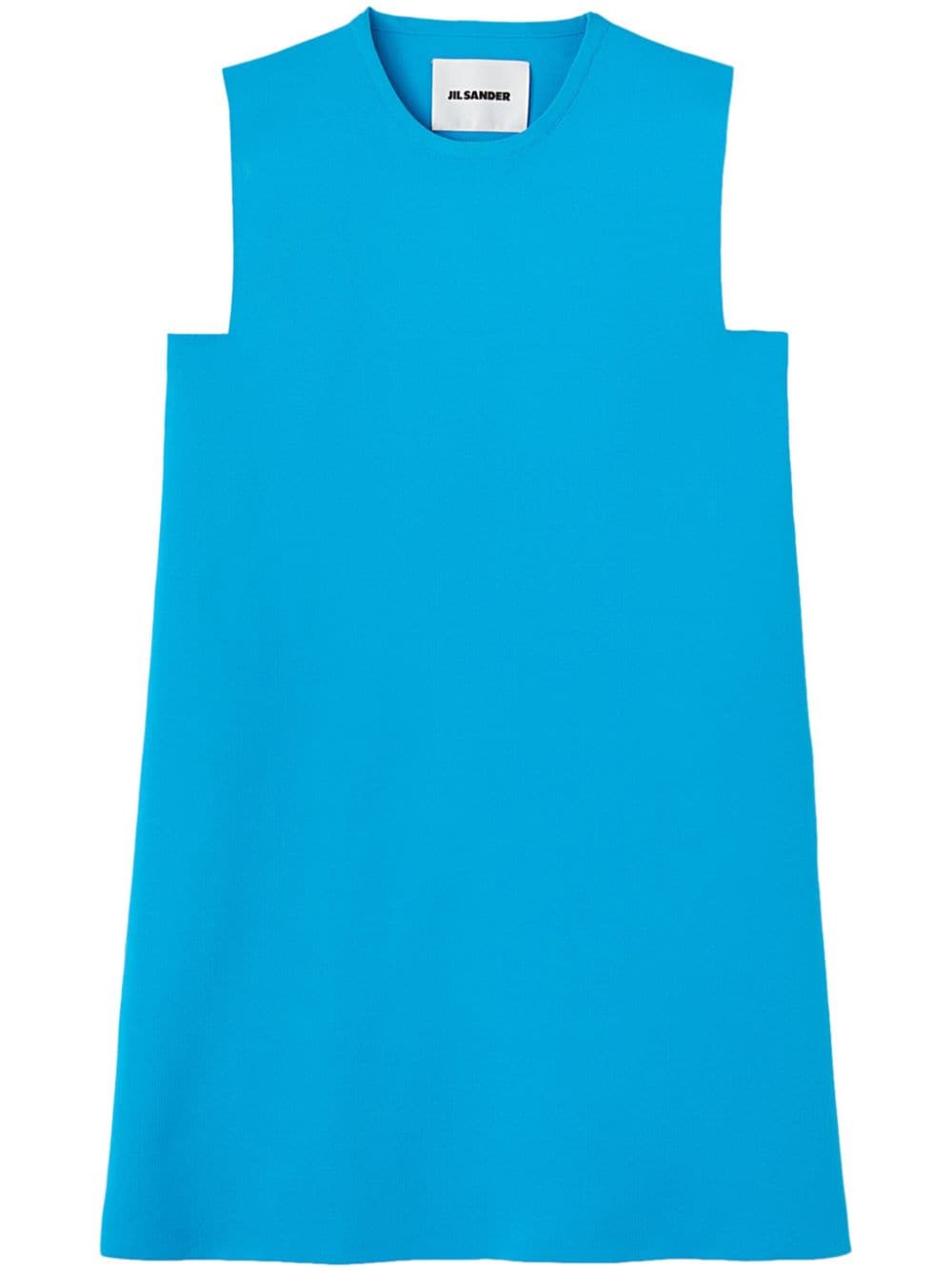 Jil Sander sleeveless shift dress - Blue von Jil Sander