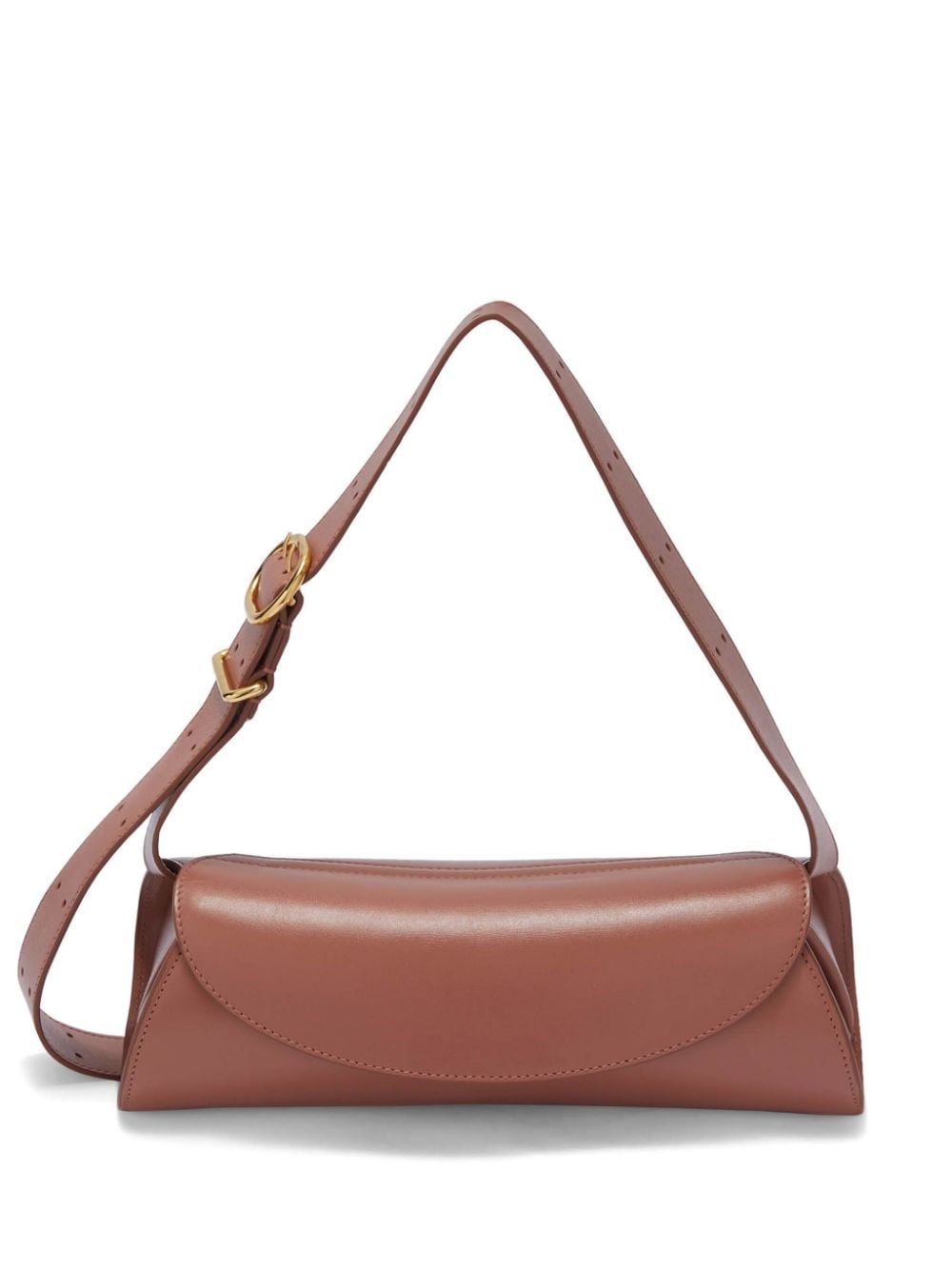 Jil Sander small Cannolo shoulder bag - Brown von Jil Sander