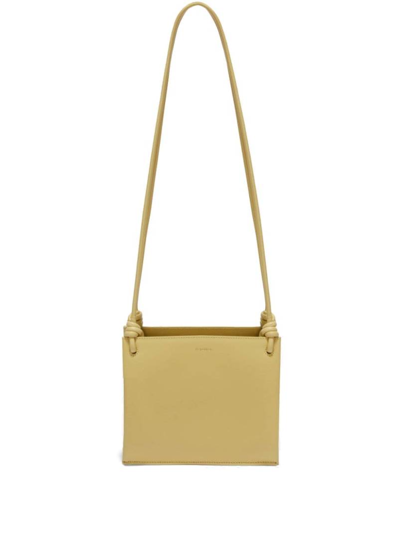 Jil Sander small Giro leather shoulder bag - Yellow von Jil Sander