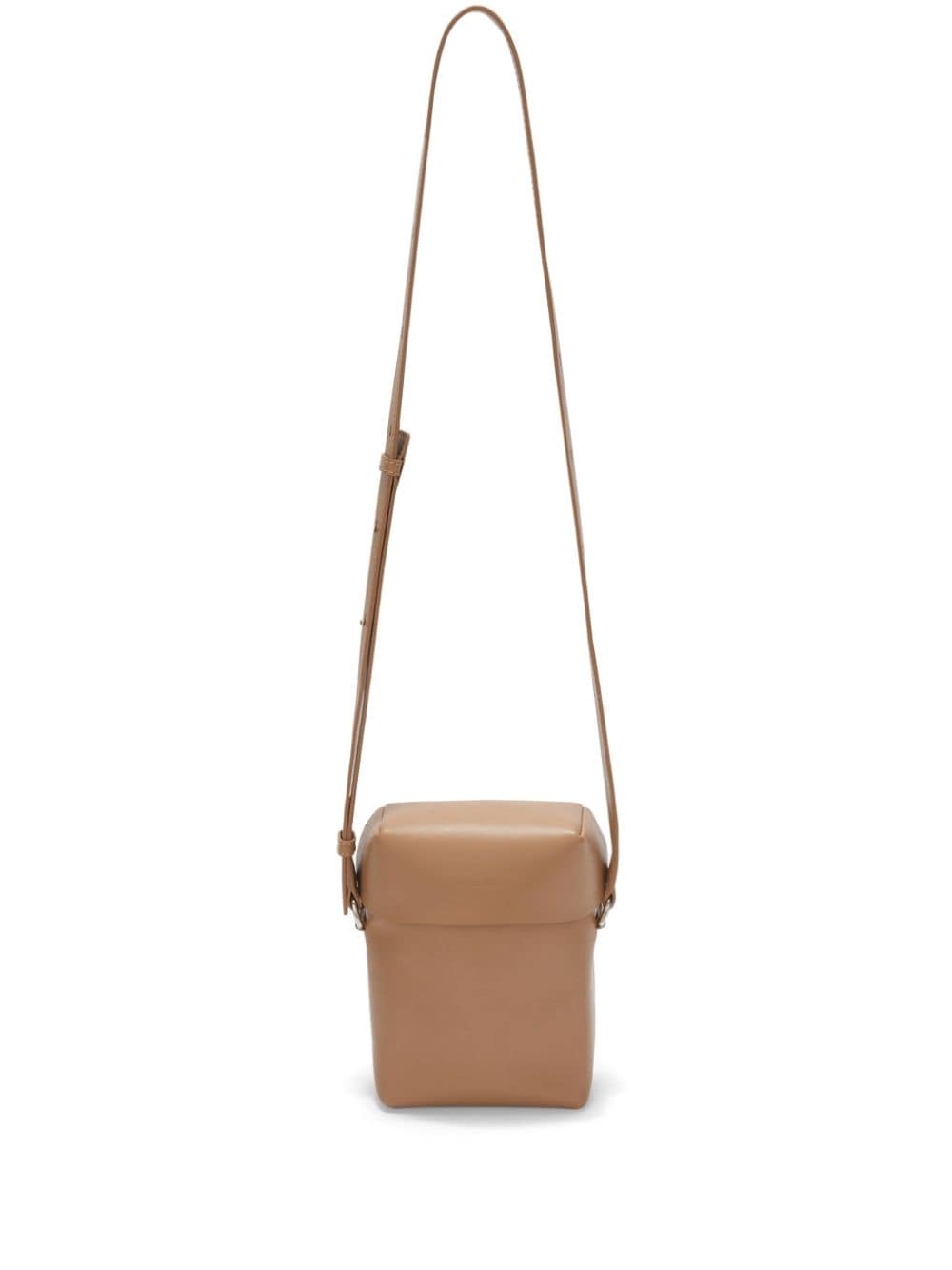 Jil Sander small leather crossbody bag - Brown von Jil Sander