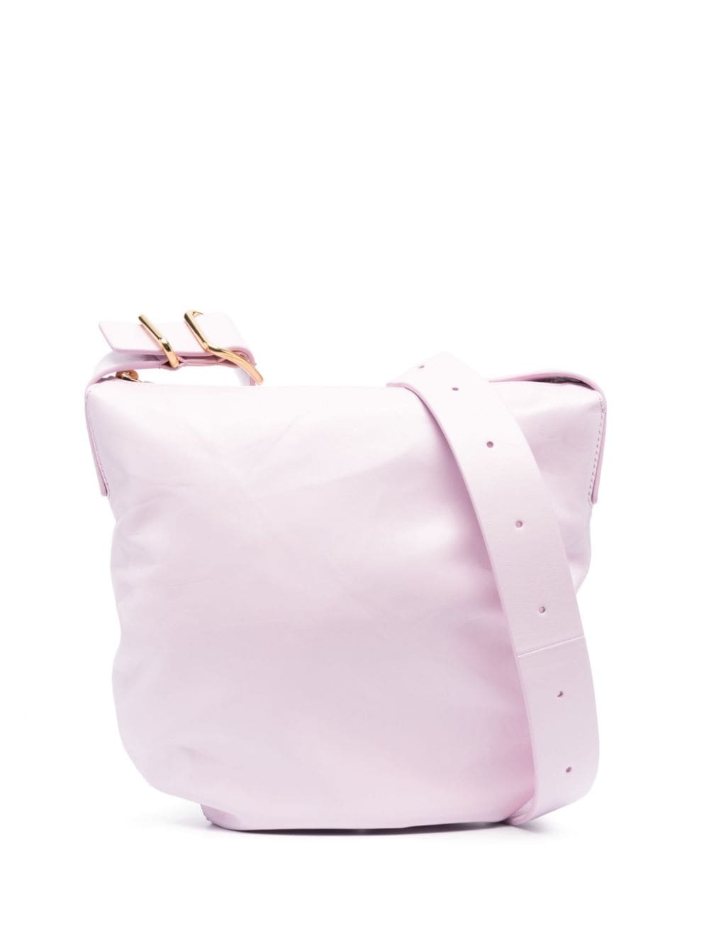 Jil Sander small leather shoulder bag - Pink von Jil Sander