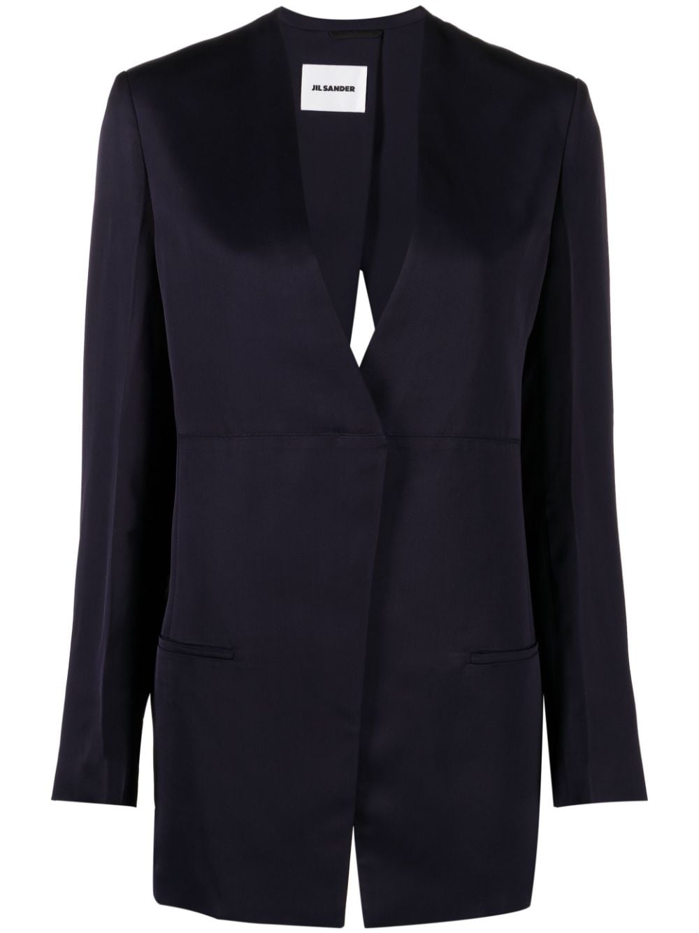 Jil Sander split-back blazer - Blue von Jil Sander