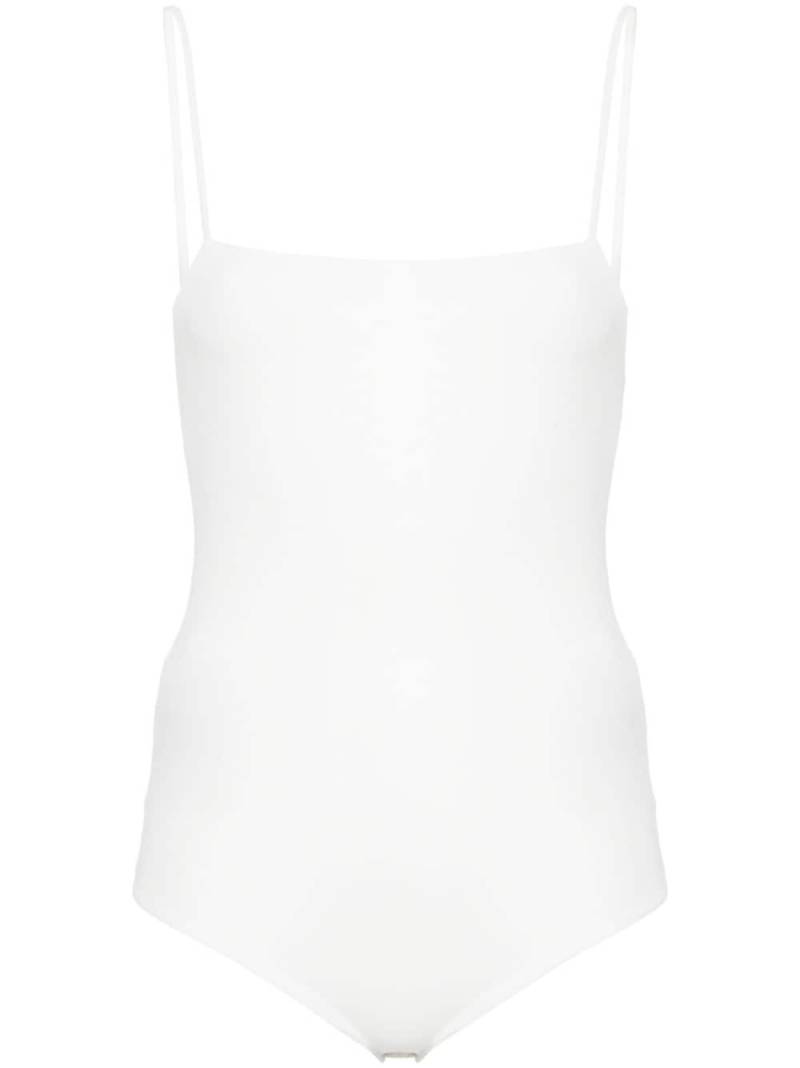 Jil Sander square-neck bodysuit - White von Jil Sander