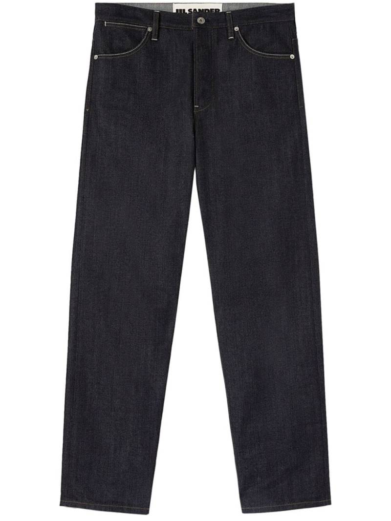 Jil Sander straight-cut jeans - Blue von Jil Sander