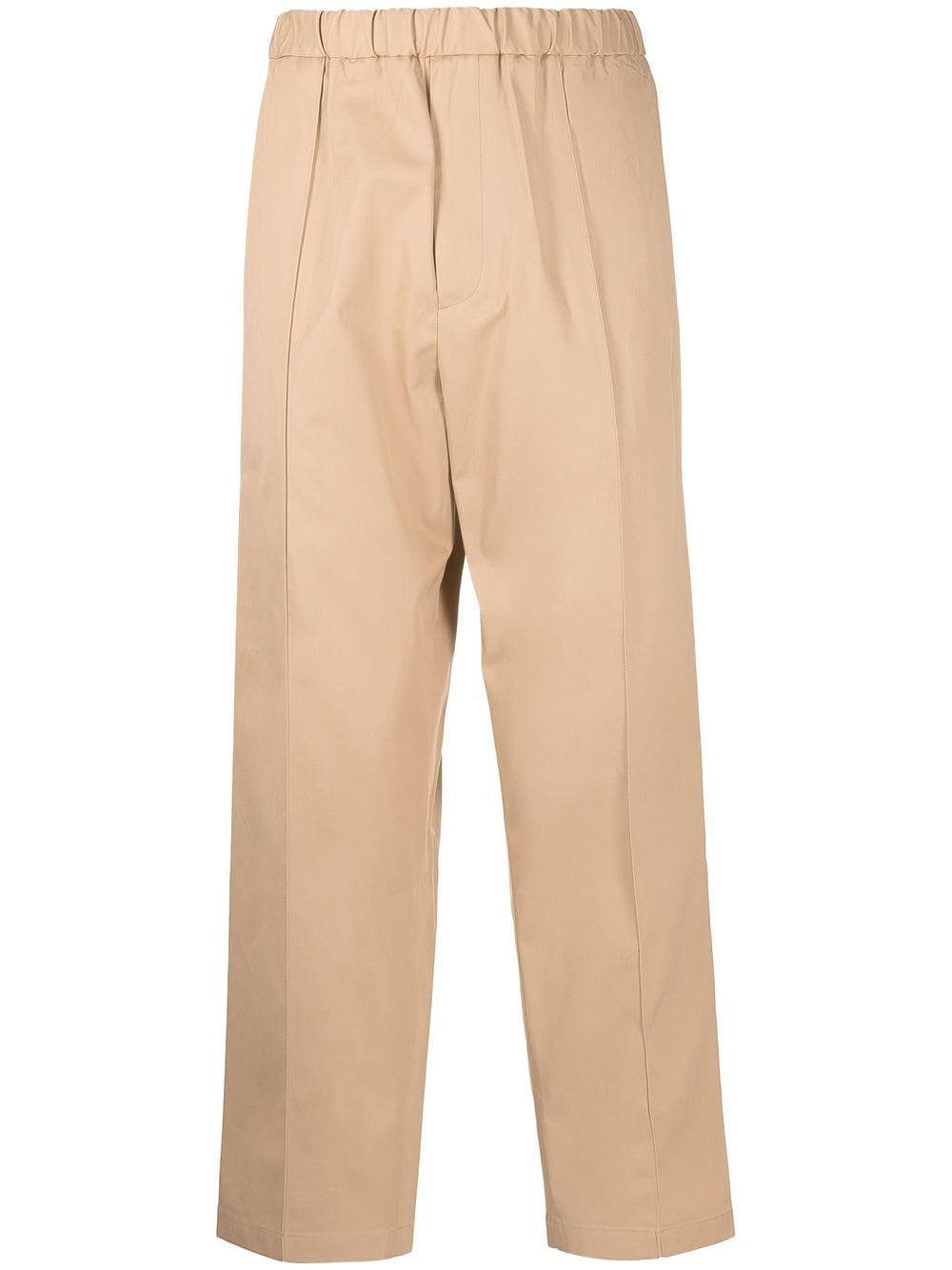 Jil Sander straight-leg cut trousers - Brown von Jil Sander