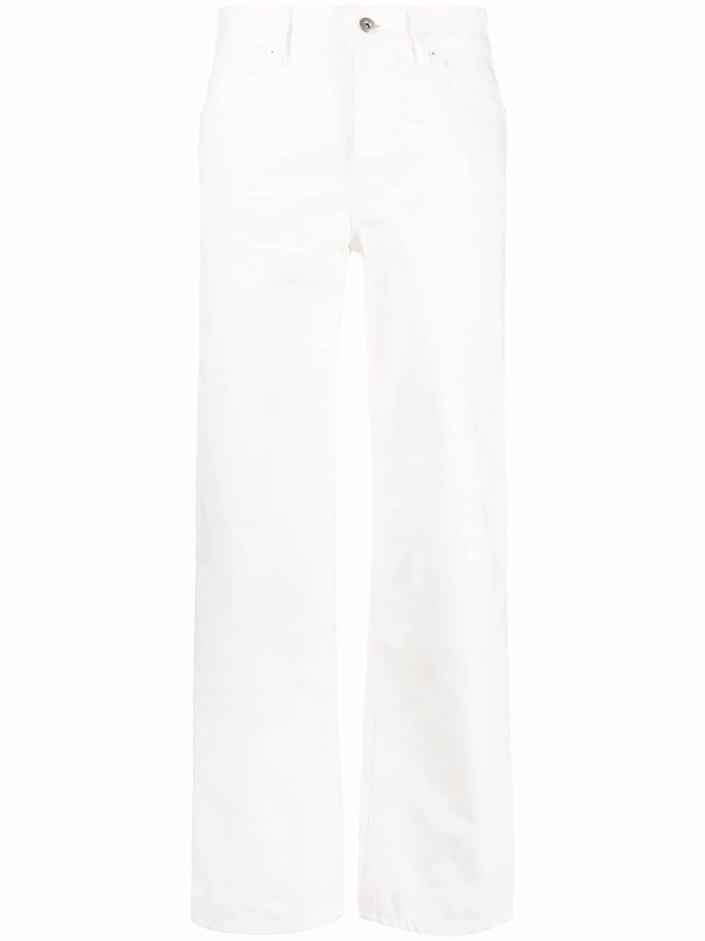 Jil Sander + straight-leg trousers - White von Jil Sander