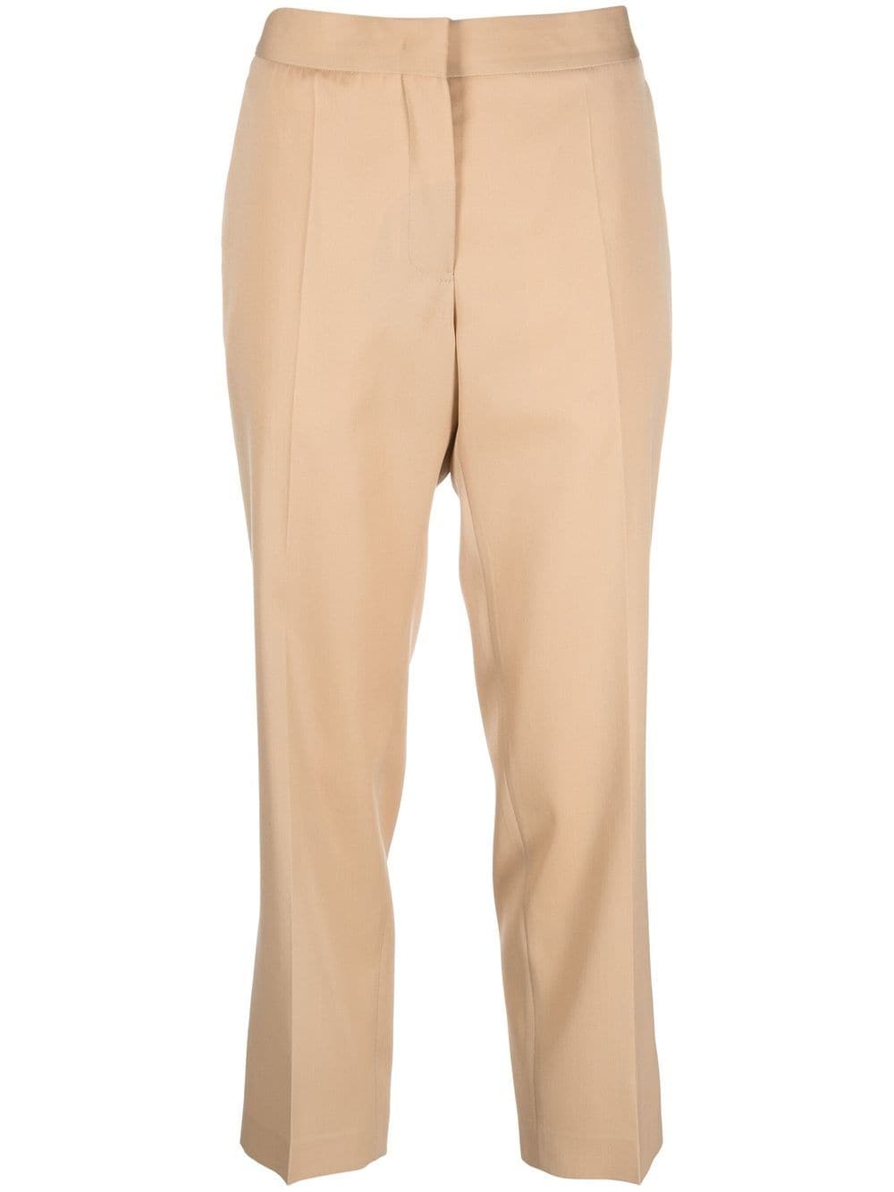 Jil Sander tailored cropped trousers - Neutrals von Jil Sander