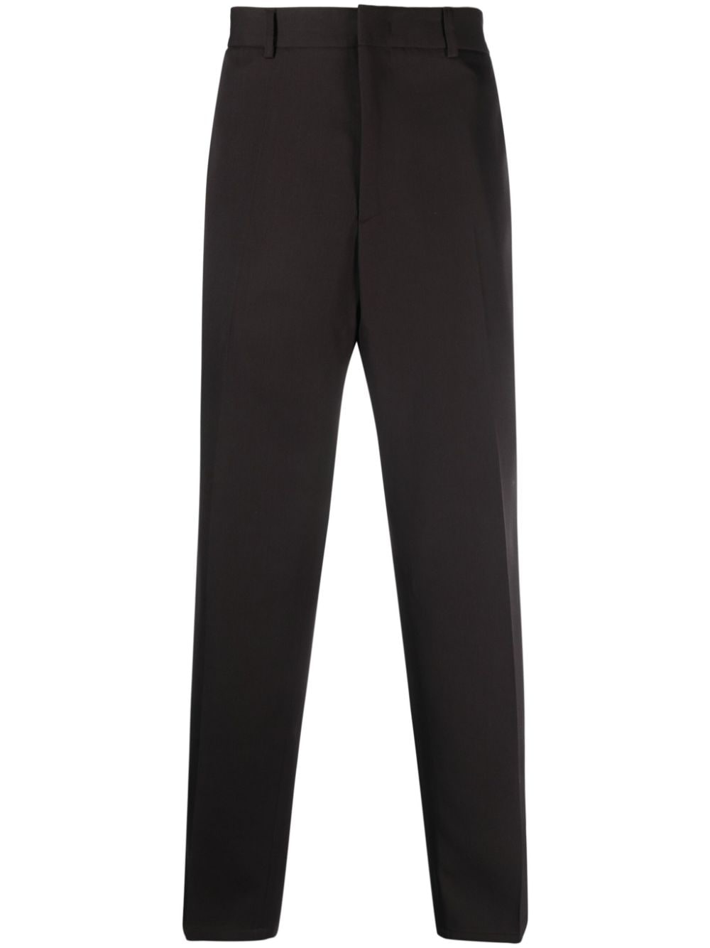 Jil Sander tapered-leg tailored trousers - Brown von Jil Sander