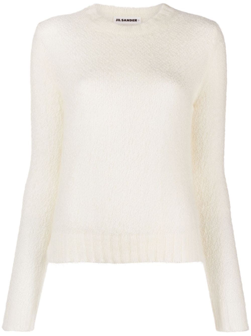 Jil Sander textured chunky-knitted jumper - White von Jil Sander