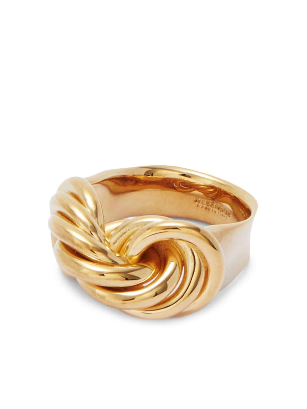Jil Sander twist-detail handcrafted ring - Gold von Jil Sander