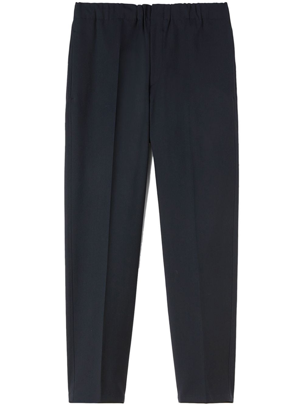 Jil Sander wool tapered trousers - Blue von Jil Sander