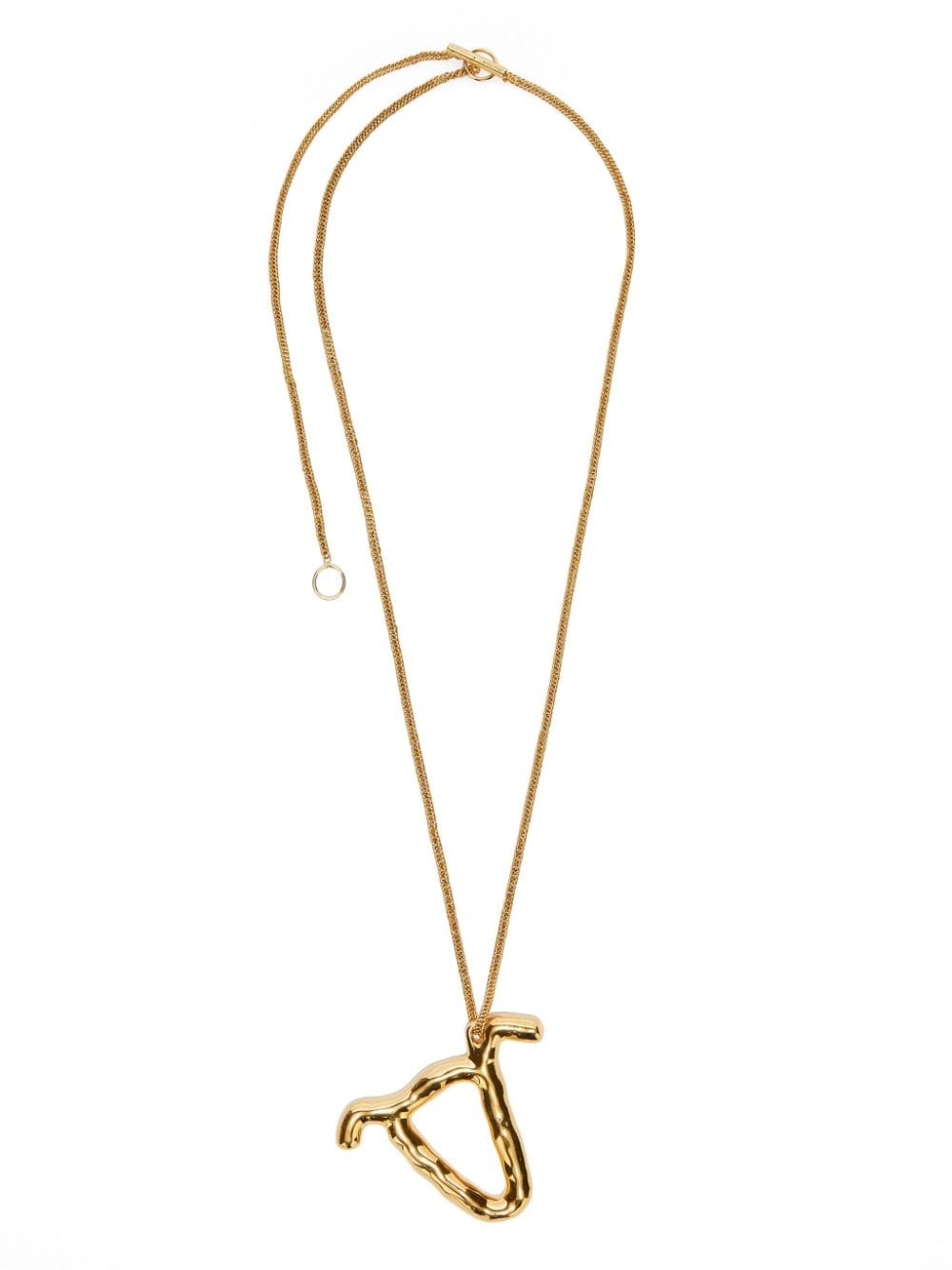 Jil Sander zodiac-sign pendant necklace - Gold von Jil Sander