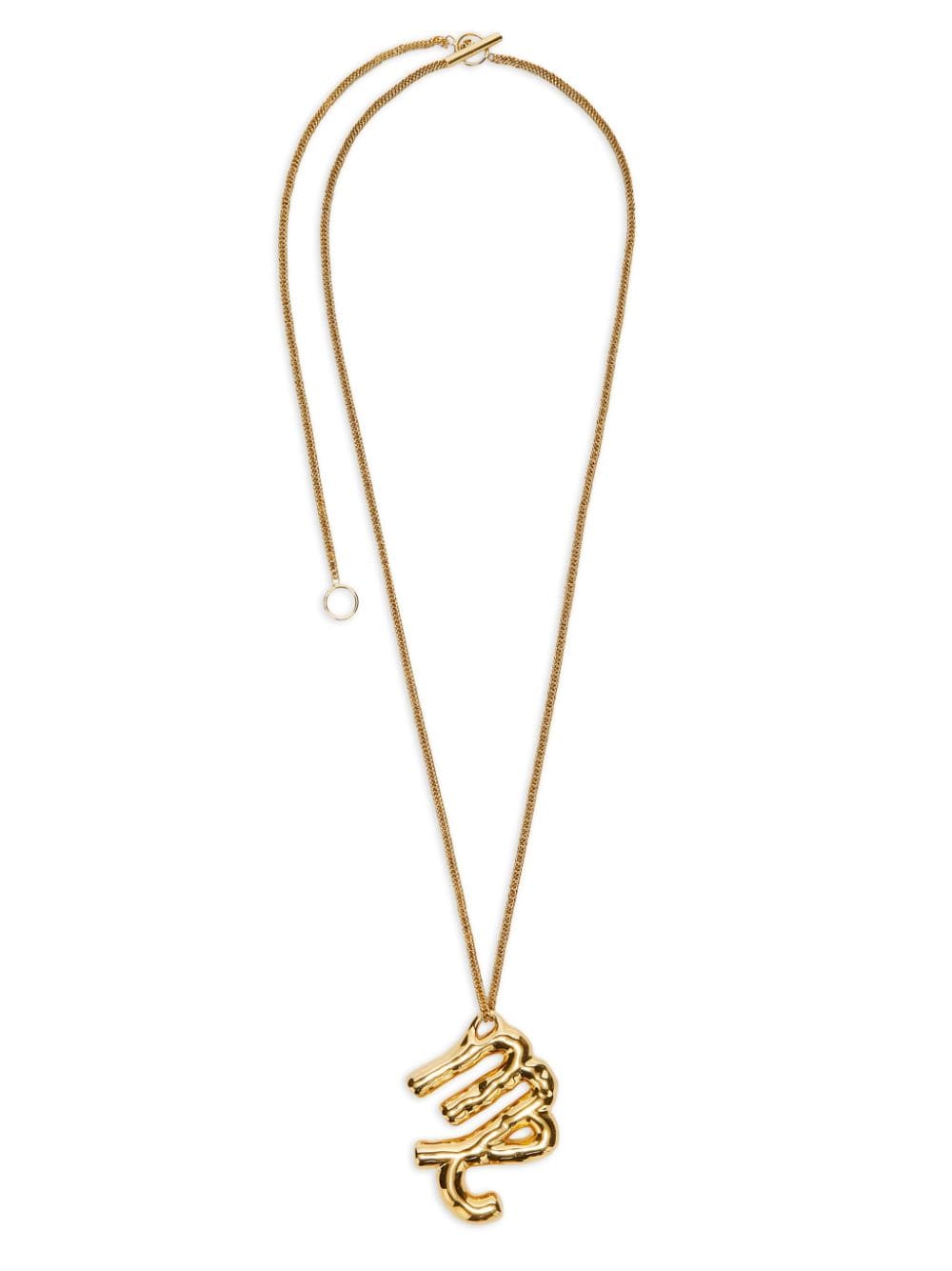 Jil Sander zodiac-sign pendant necklace - Gold von Jil Sander