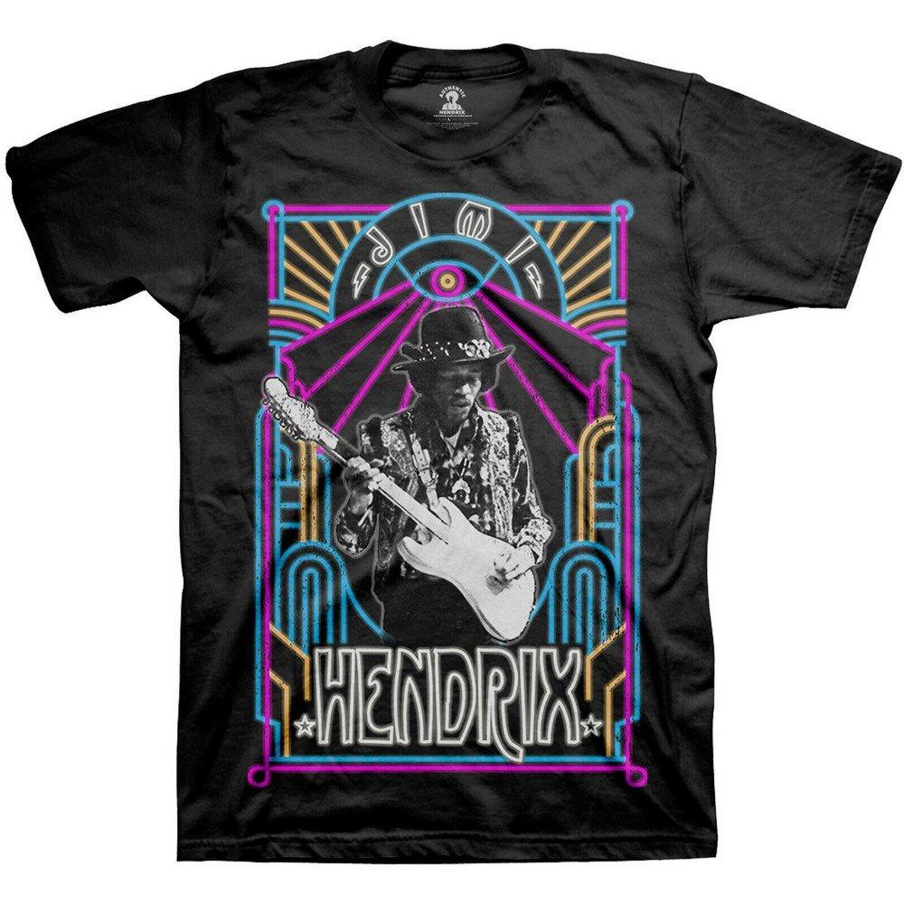 Electric Ladyland Neon Tshirt Damen Schwarz S von Jimi Hendrix