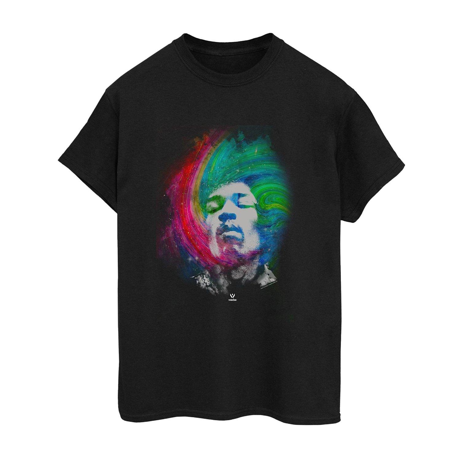Galaxy Tshirt Damen Schwarz XXL von Jimi Hendrix