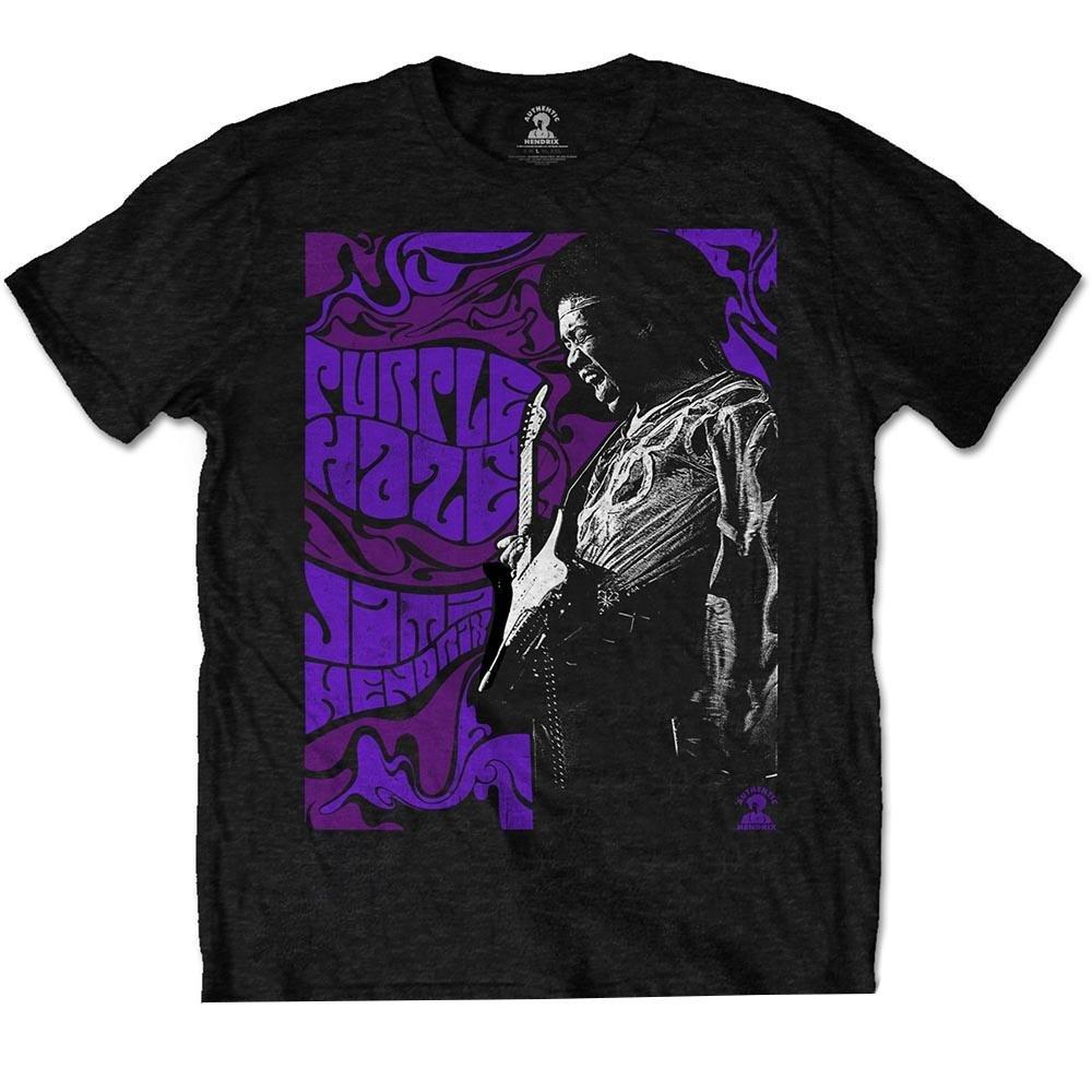 Purple Haze Tshirt Damen Schwarz XL von Jimi Hendrix