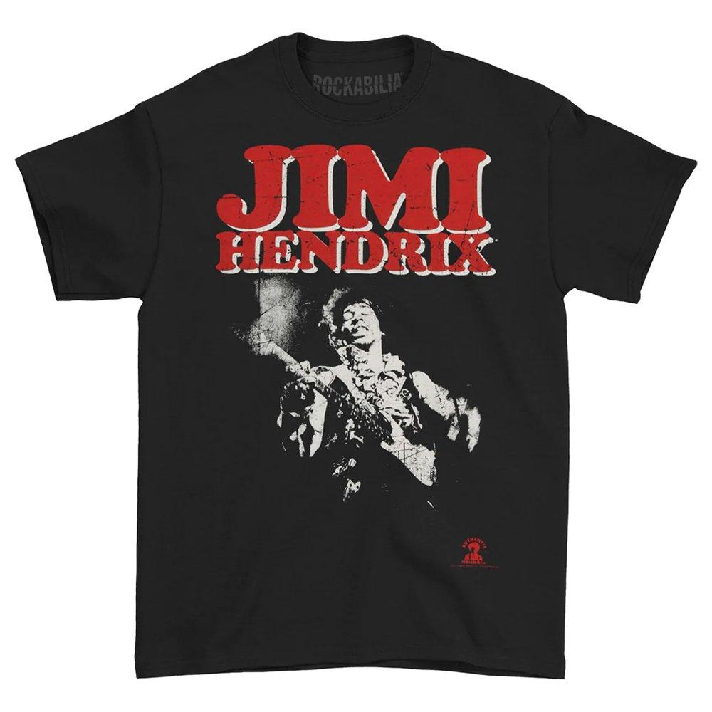 Tshirt Damen Schwarz L von Jimi Hendrix