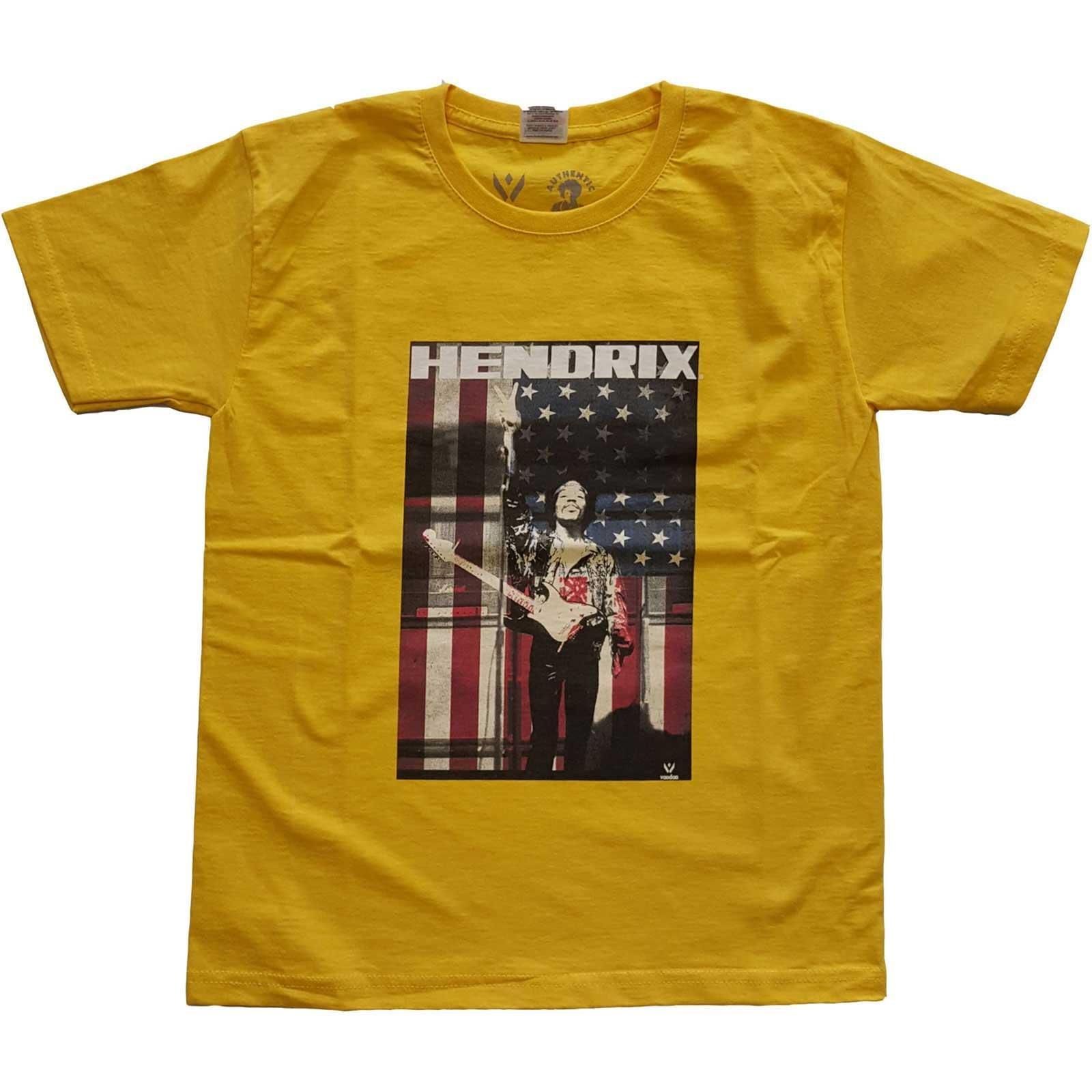 Tshirt Mädchen Gelb 146/152 von Jimi Hendrix