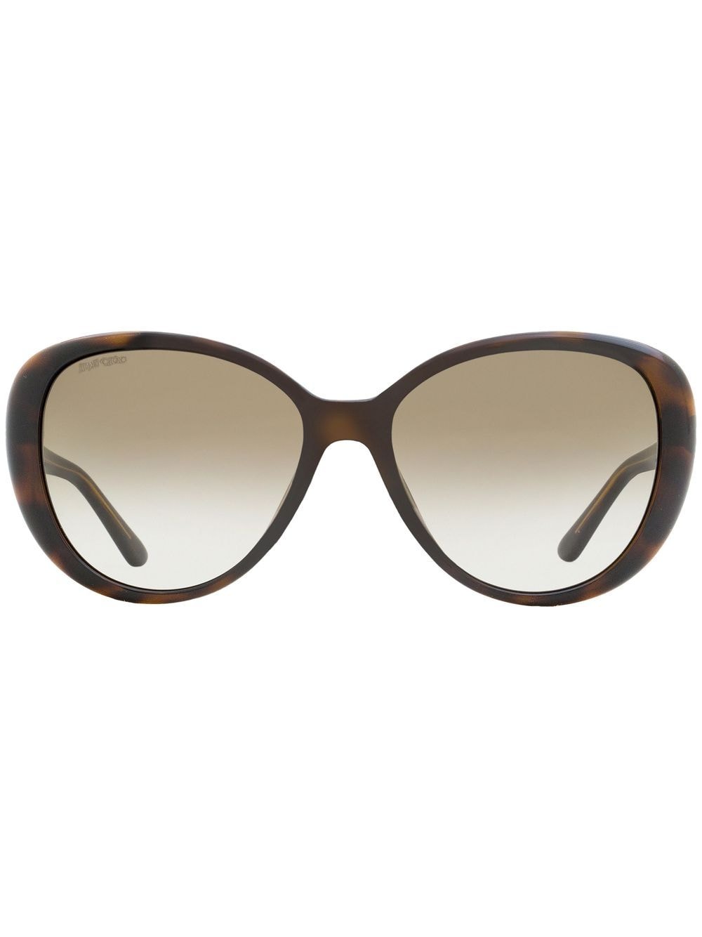 Jimmy Choo Eyewear Amira oval-frame sunglasses - Brown von Jimmy Choo Eyewear
