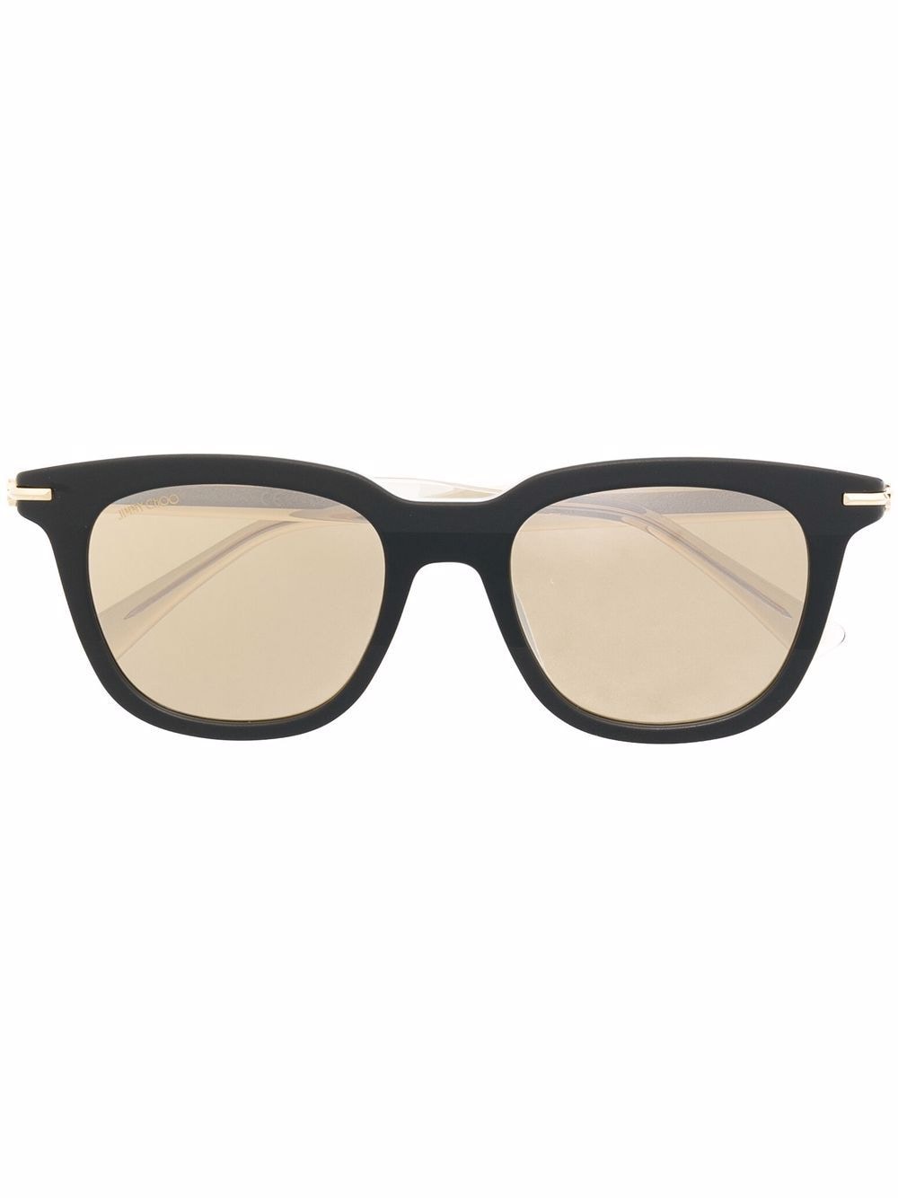 Jimmy Choo Eyewear Amos square frame sunglasses - Black von Jimmy Choo Eyewear