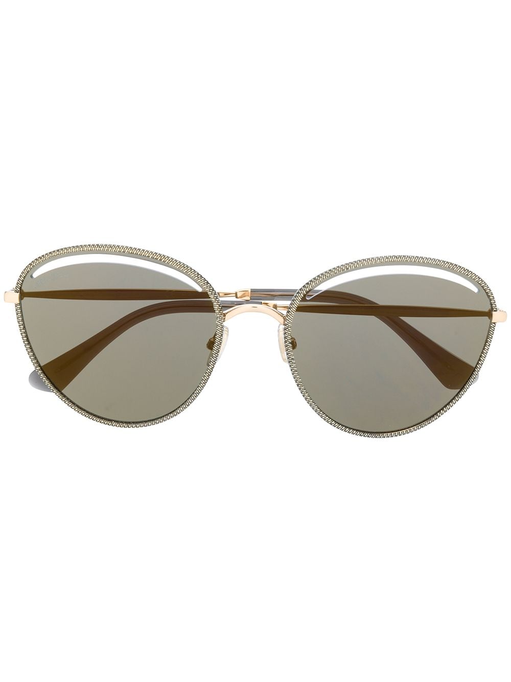 Jimmy Choo Eyewear Malya cat-eye sunglasses - Gold von Jimmy Choo Eyewear