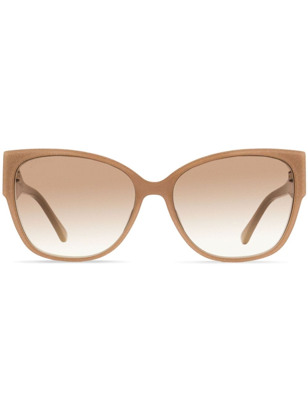 Jimmy Choo Eyewear Shay oversize-frame sunglasses - Neutrals von Jimmy Choo Eyewear