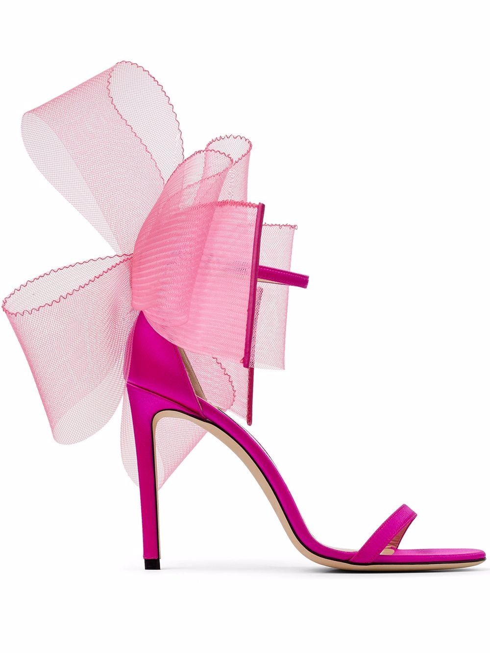 Jimmy Choo Aveline 100 asymmetric sandals - Pink von Jimmy Choo