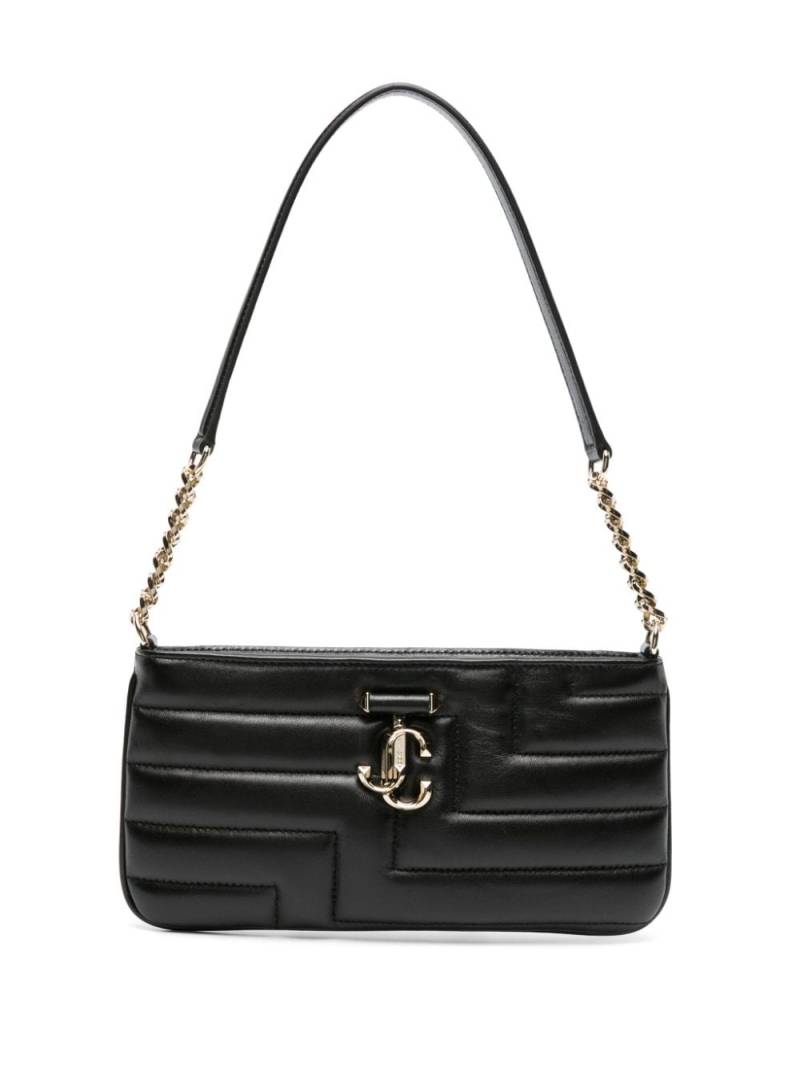 Jimmy Choo Avenue leather shoulder bag - Black von Jimmy Choo