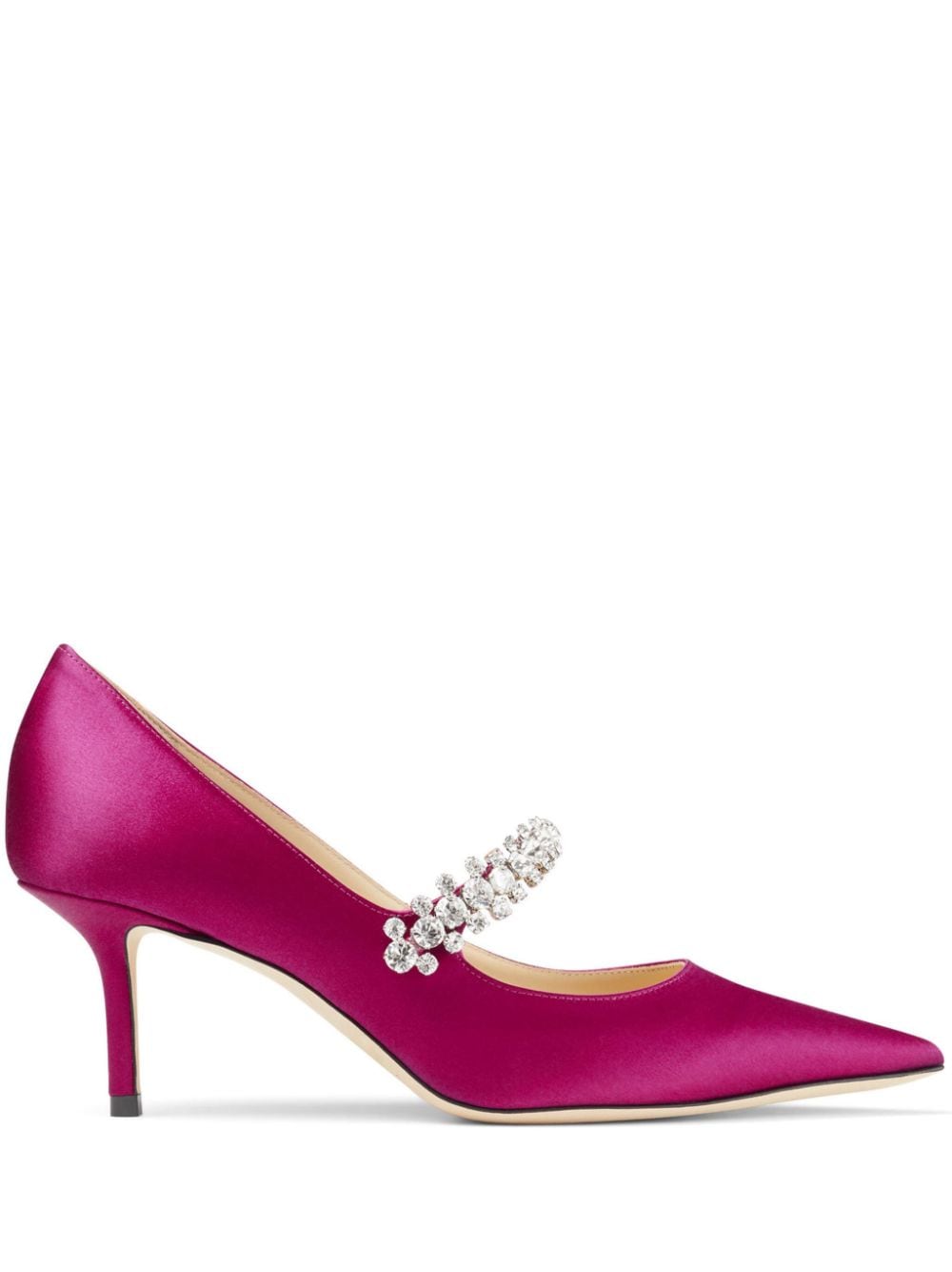 Jimmy Choo Bing 65mm satin pumps - Pink von Jimmy Choo