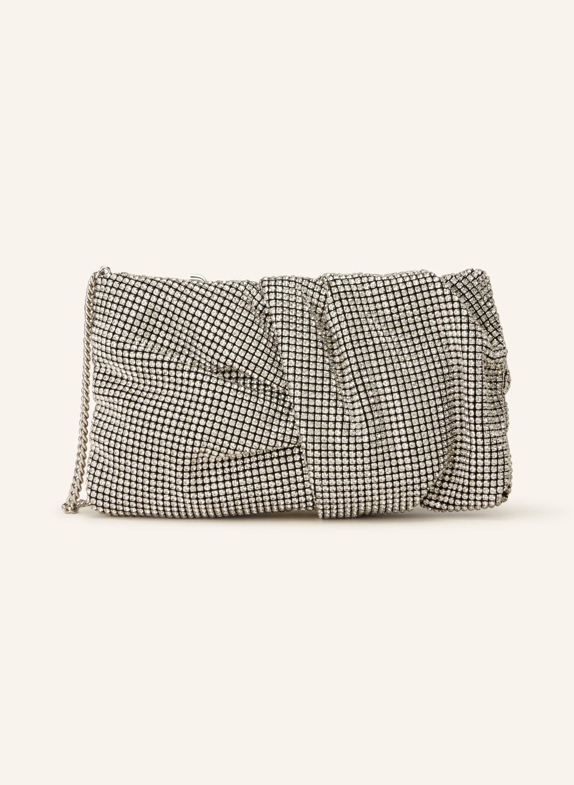 Jimmy Choo Clutch Bonny Mit Schmucksteinen silber von Jimmy Choo