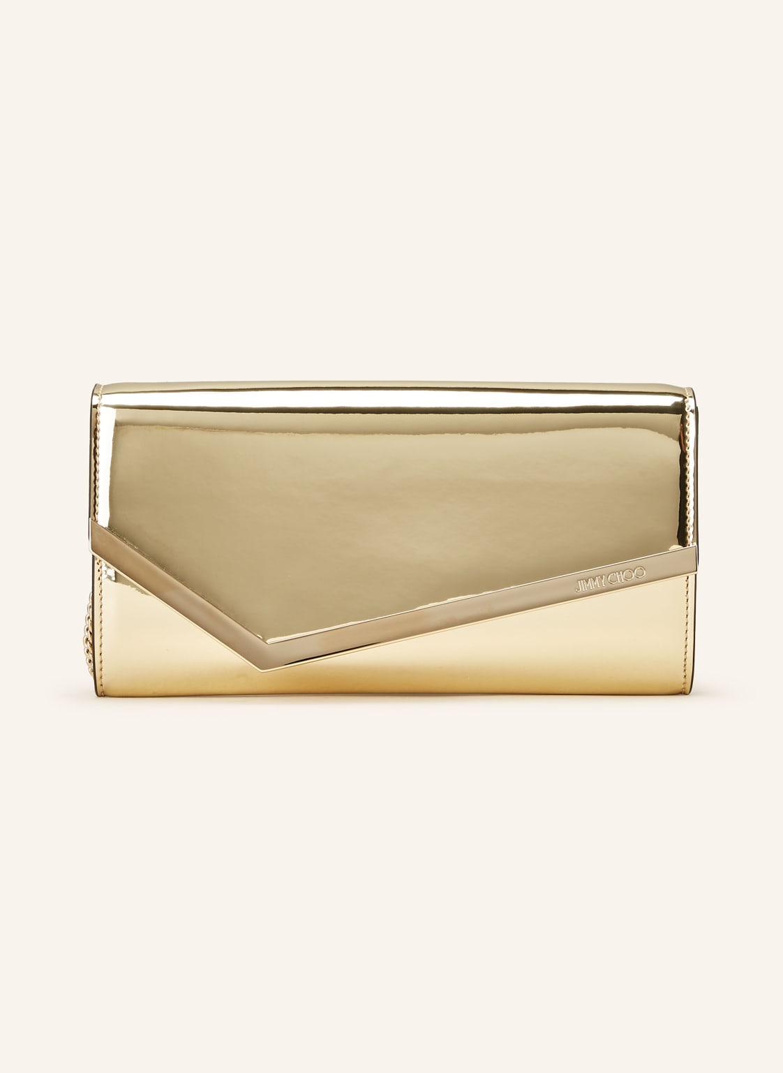 Jimmy Choo Clutch Emmie gold von Jimmy Choo