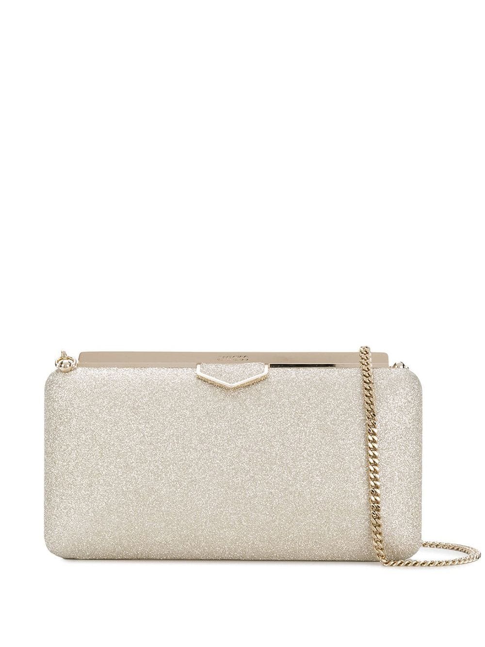 Jimmy Choo Ellipse clutch - Metallic von Jimmy Choo