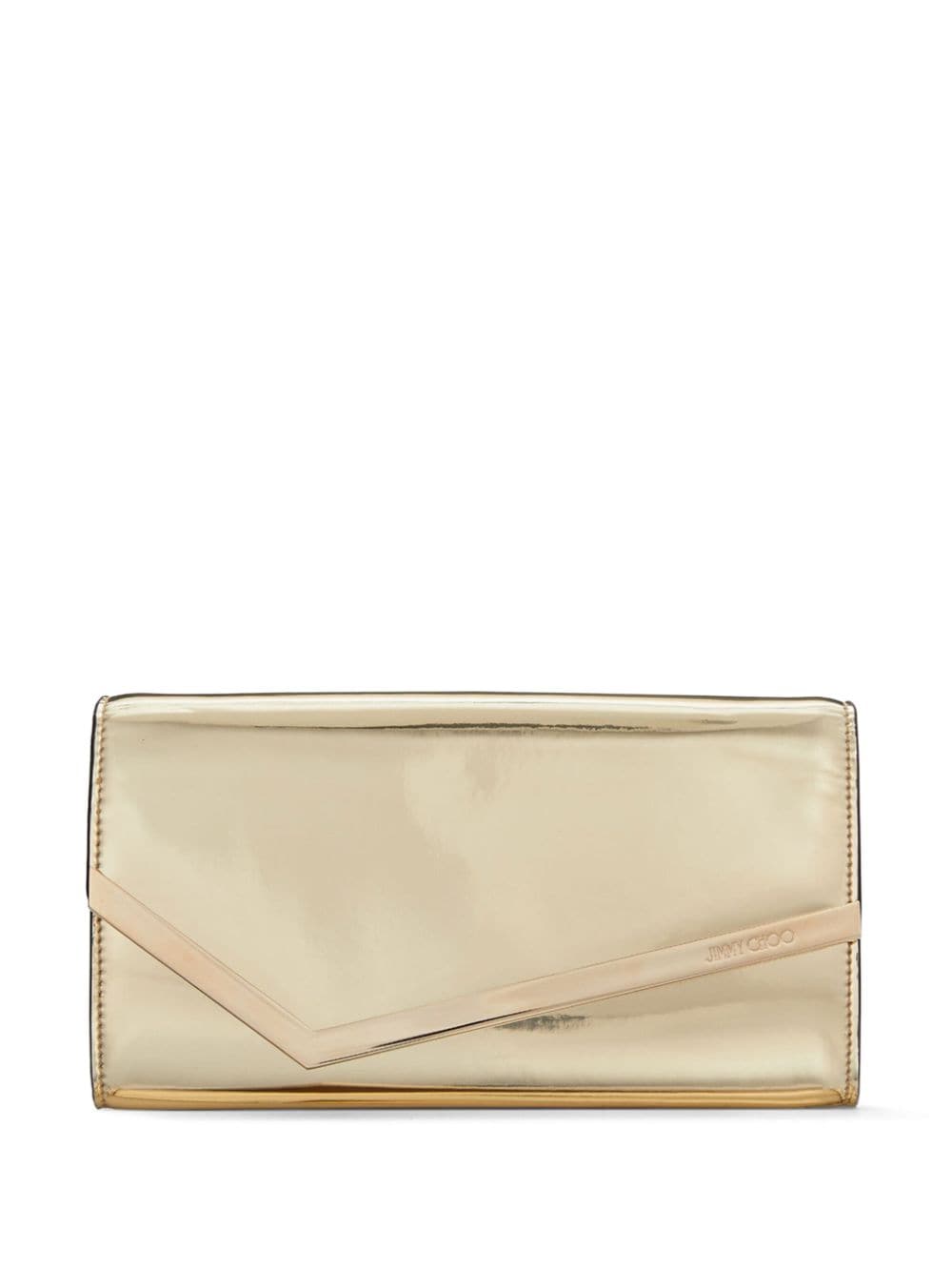 Jimmy Choo Emmie leather minibag - Gold von Jimmy Choo