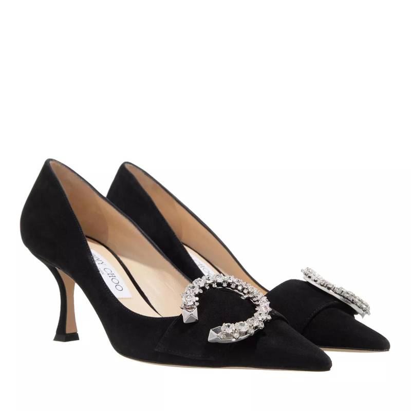 Jimmy Choo Pumps & High Heels - Melva Suede Pumps - Gr. 37 (EU) - in Schwarz - für Damen von Jimmy Choo