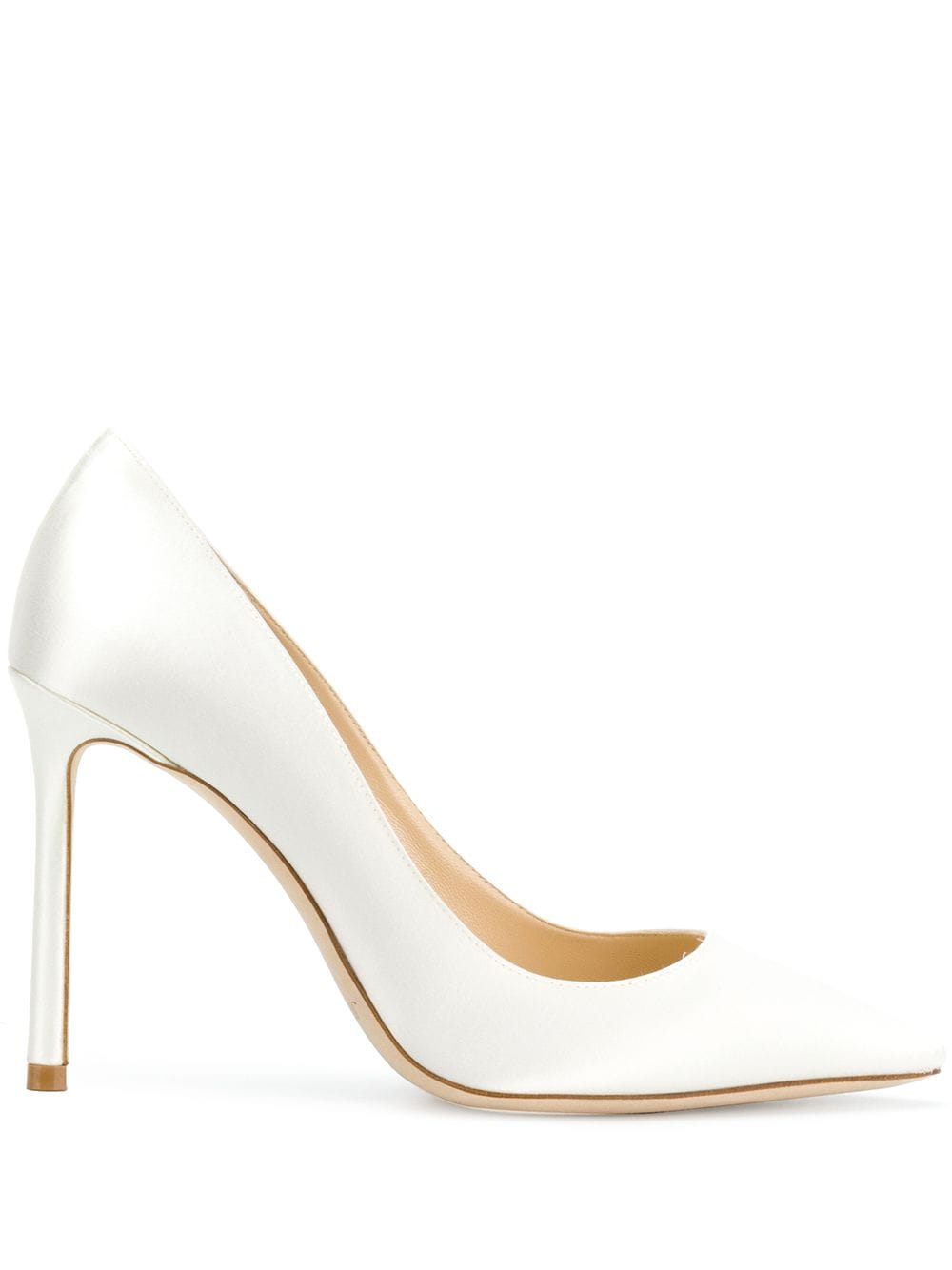 Jimmy Choo Romy 100 pumps - White von Jimmy Choo