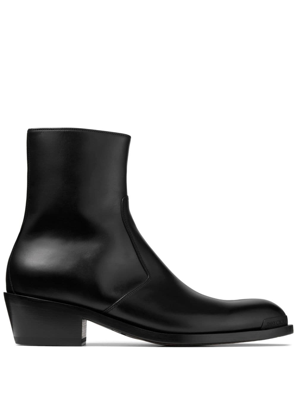 Jimmy Choo Sammy/M leather ankle boots - Black von Jimmy Choo