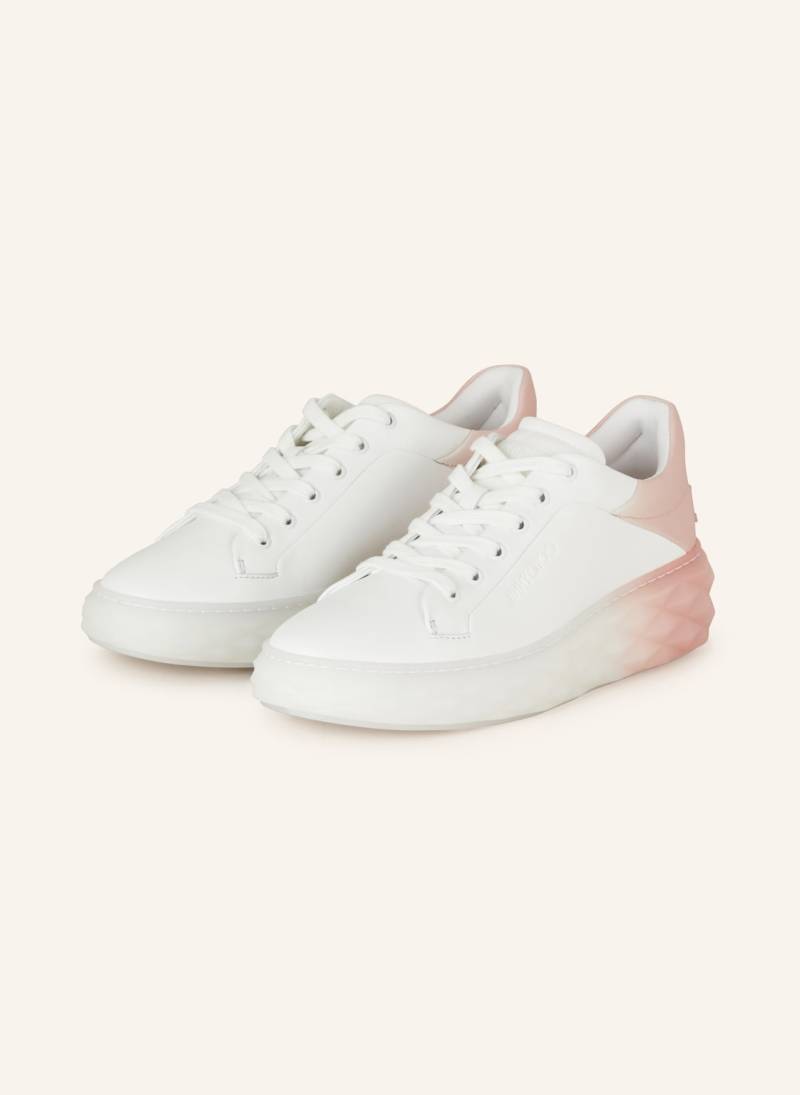 Jimmy Choo Sneaker Diamond Maxi weiss von Jimmy Choo