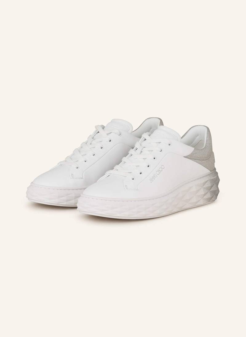 Jimmy Choo Sneaker Diamond Maxi weiss von Jimmy Choo