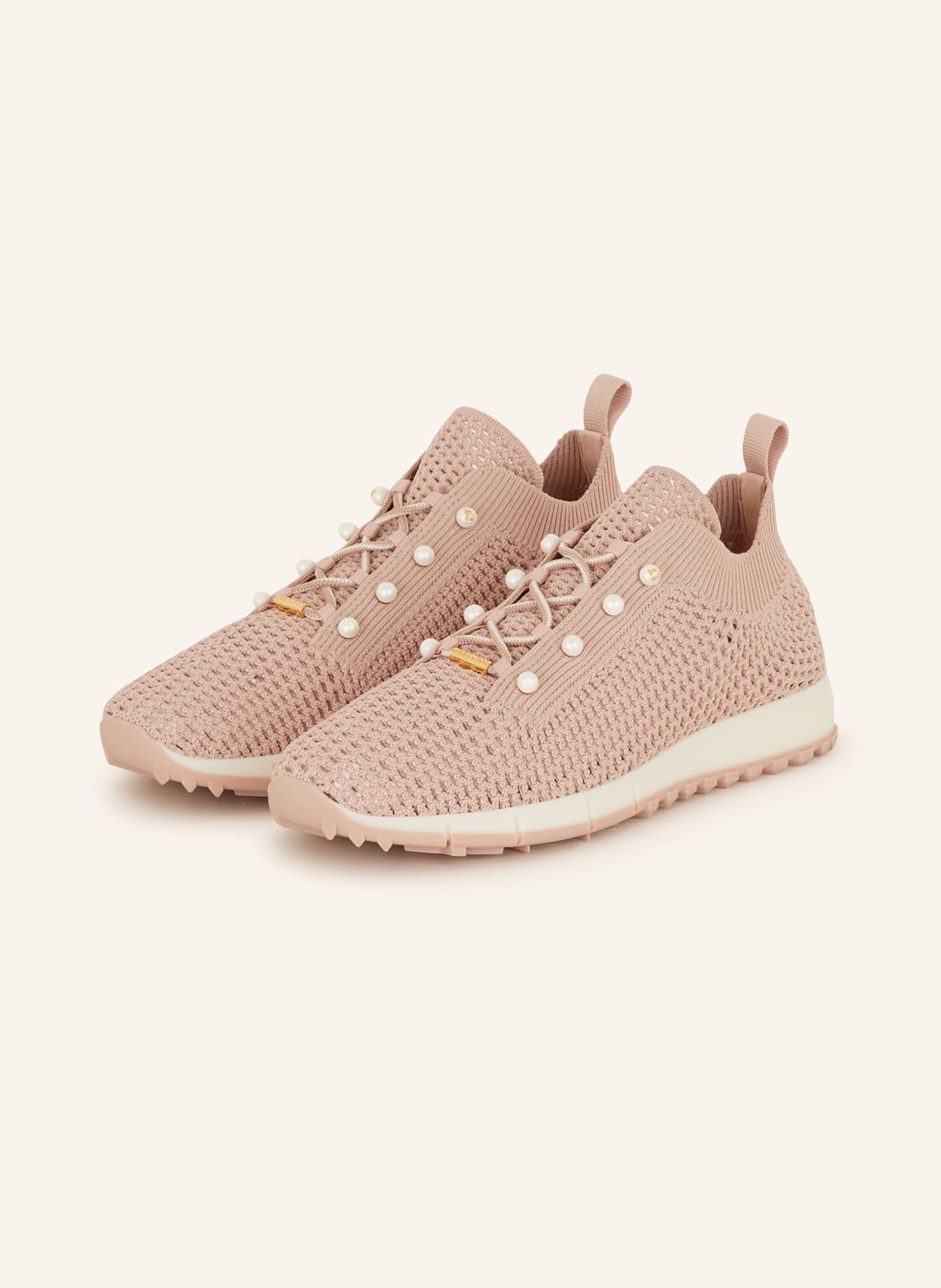 Jimmy Choo Sneaker Veles beige von Jimmy Choo