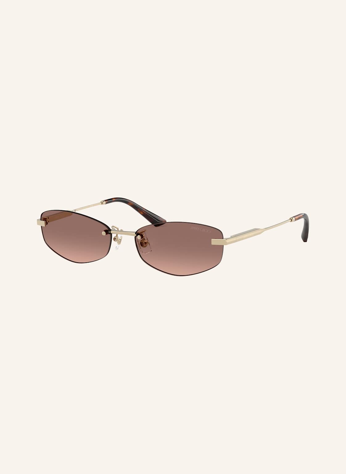 Jimmy Choo Sonnenbrille jc4013d gold von Jimmy Choo