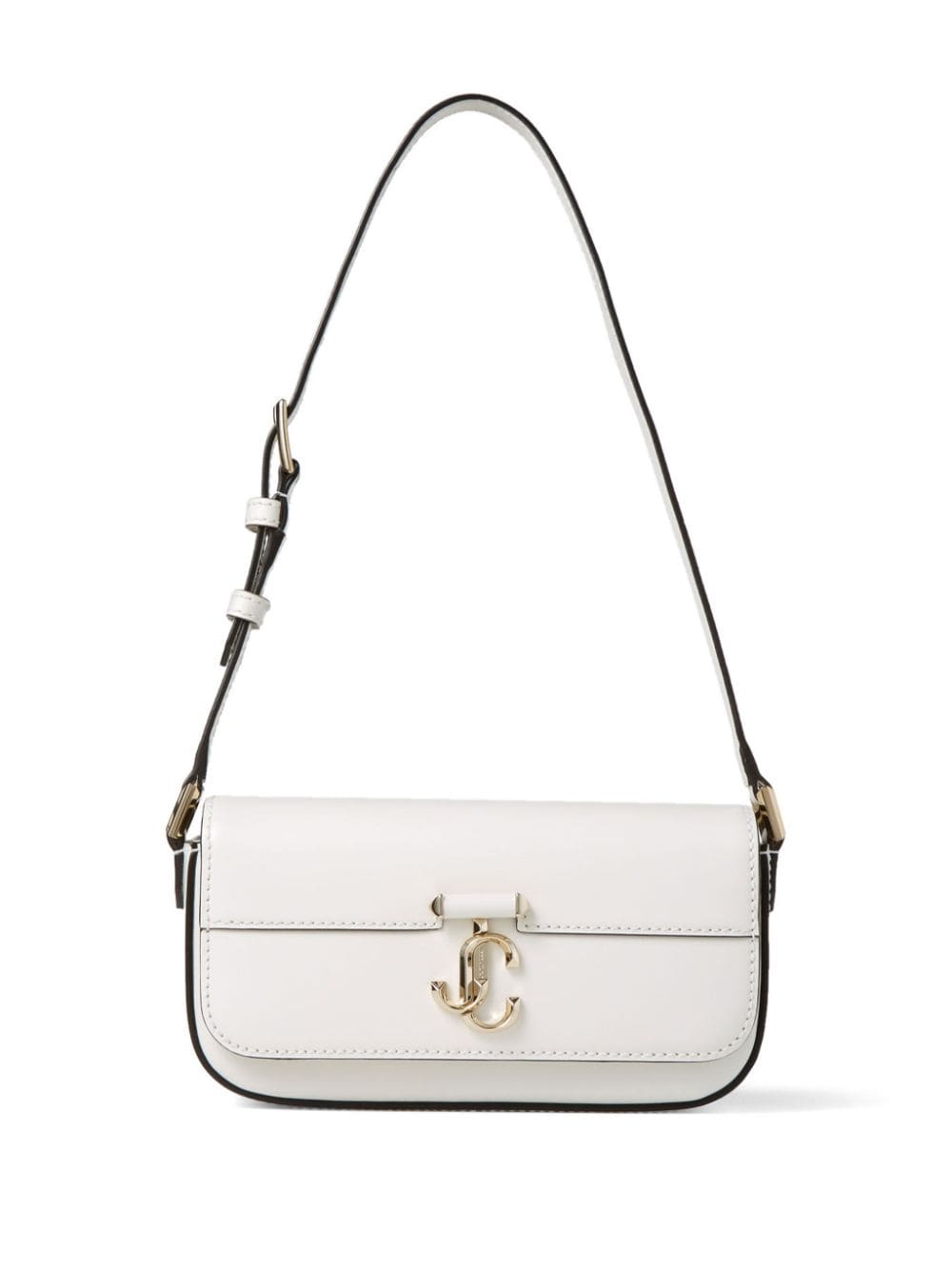 Jimmy Choo mini Avenue shoulder bag - White von Jimmy Choo