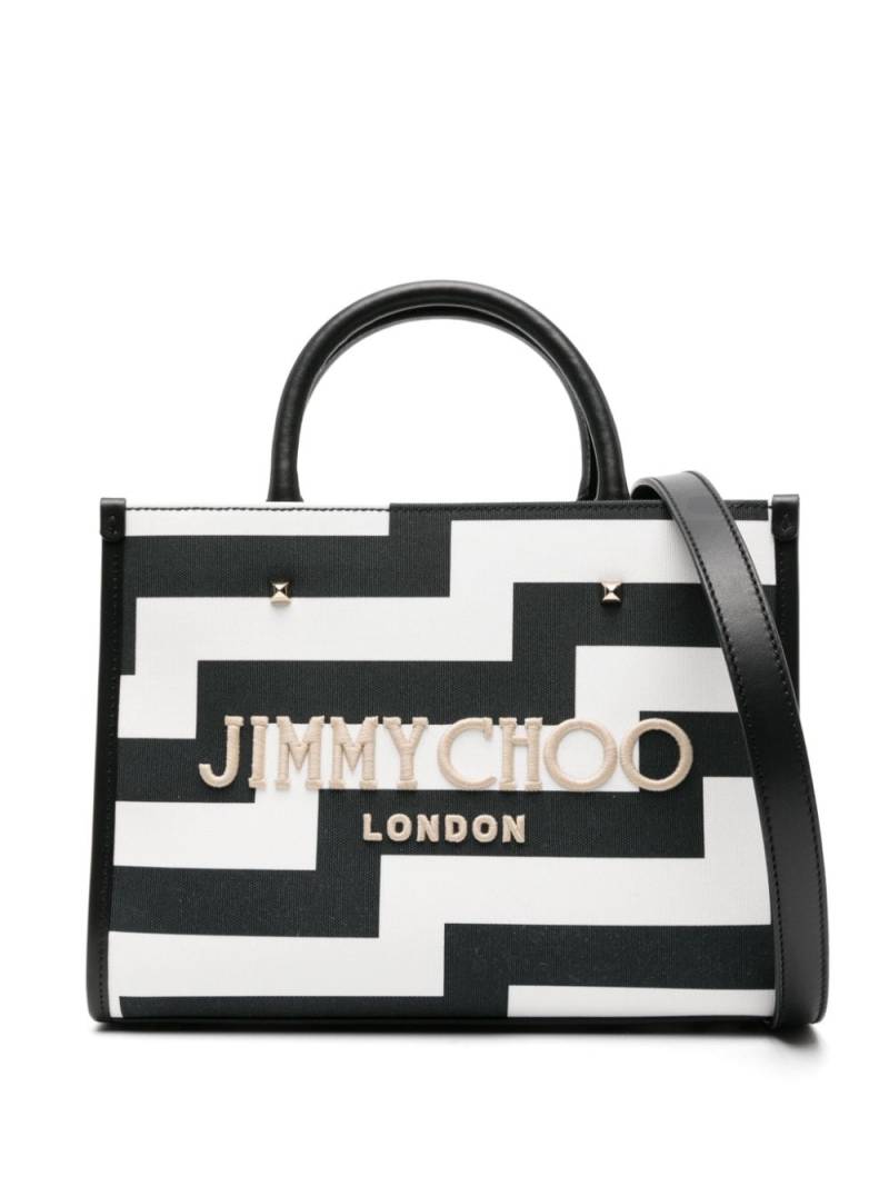 Jimmy Choo small Avenue tote bag - Black von Jimmy Choo