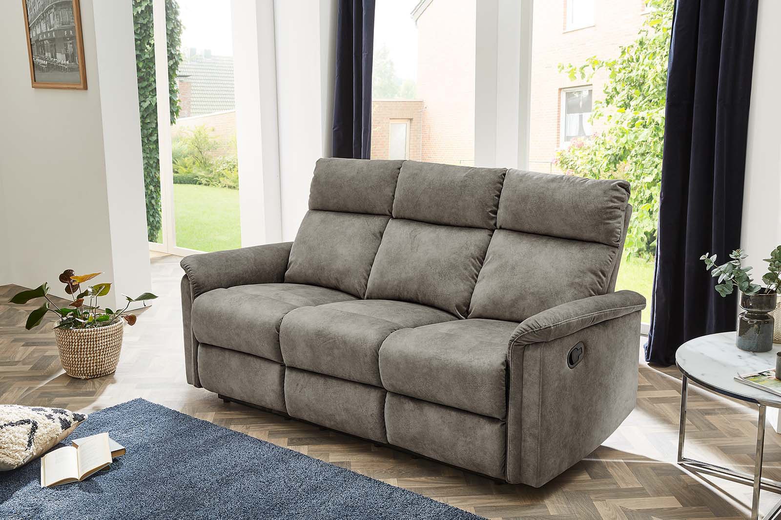 Jockenhöfer Gruppe 3-Sitzer »Amrum«, Liegefunktion durch halbautomatische Reclinerfunktion, TFK-Polsterung Jockenhöfer Gruppe 3-Sitzer »Amrum«, Liegefunktion durch halbautomatische Reclinerfunktion, TFK-Polsterung von Jockenhöfer Gruppe