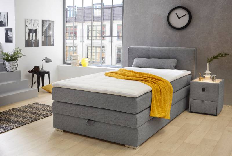 Jockenhöfer Gruppe Boxspringbett »Eve«, mit Bettkasten, Topper und Zierkissen von Jockenhöfer Gruppe