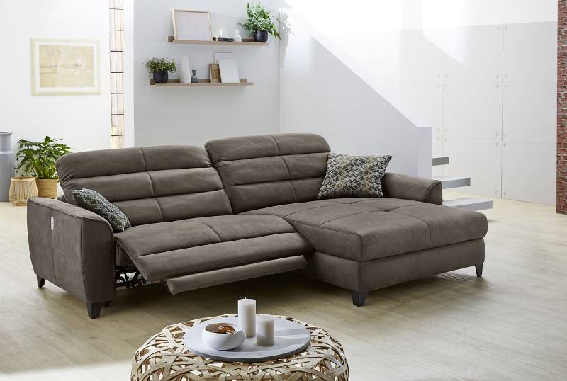 Jockenhöfer Gruppe Ecksofa »Double One L-Form«, mit 2x 120cm breiten, elektromotorischen Relaxfunktionen von Jockenhöfer Gruppe