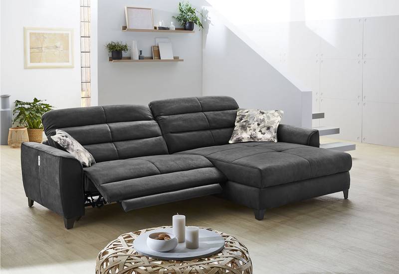 Jockenhöfer Gruppe Ecksofa »Double One L-Form«, mit 2x 120cm breiten, elektromotorischen Relaxfunktionen von Jockenhöfer Gruppe